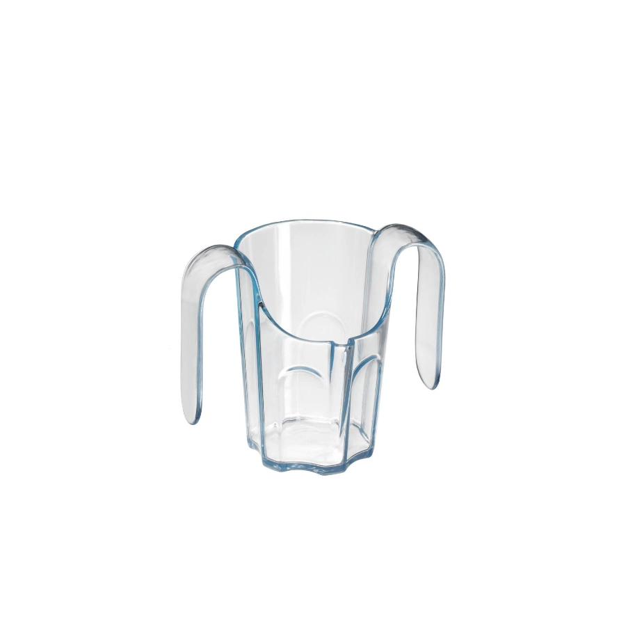 Verre ergonomique emplacement paille