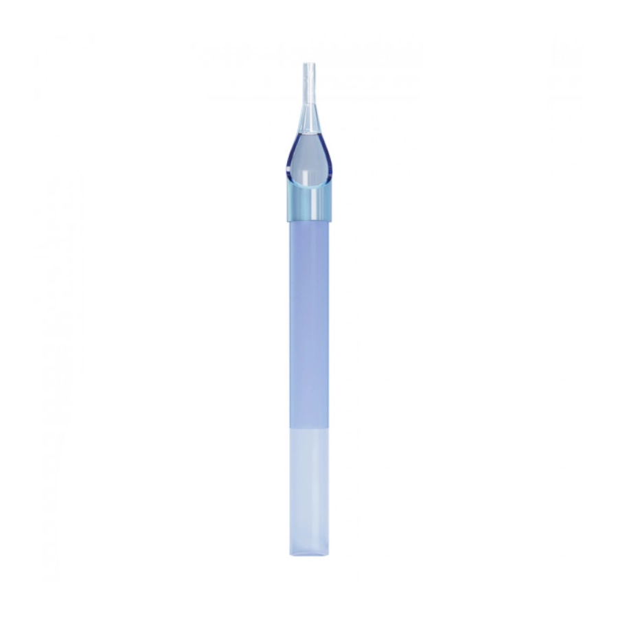 Buses Tattoo Sterile - Crystal Tips Long Round - Boite de buses jetables pour aiguille traditionnelle de tatouage