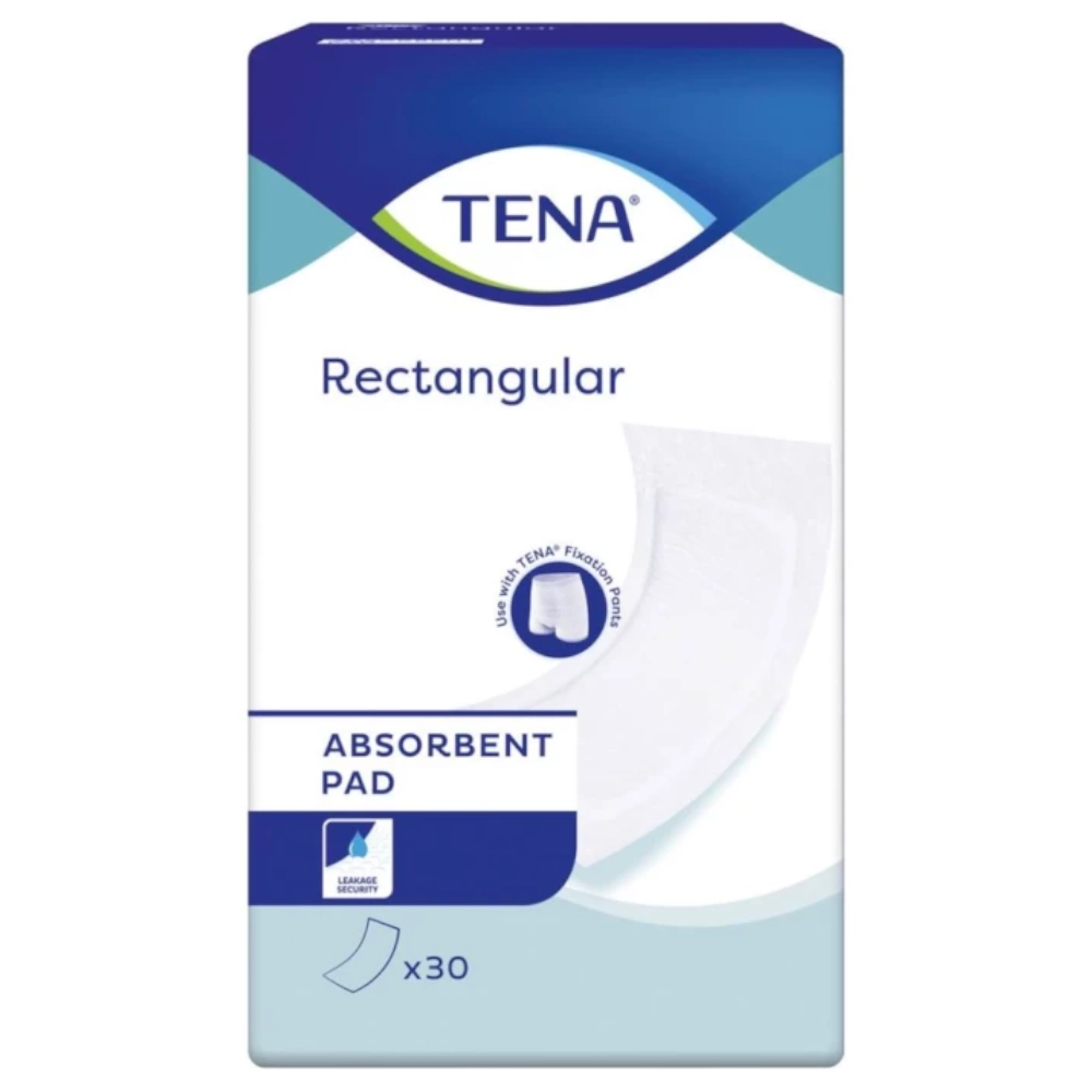 Protection rectangulaire TENA - 180 protections - "Maxi" - Dimensions : 59 cm