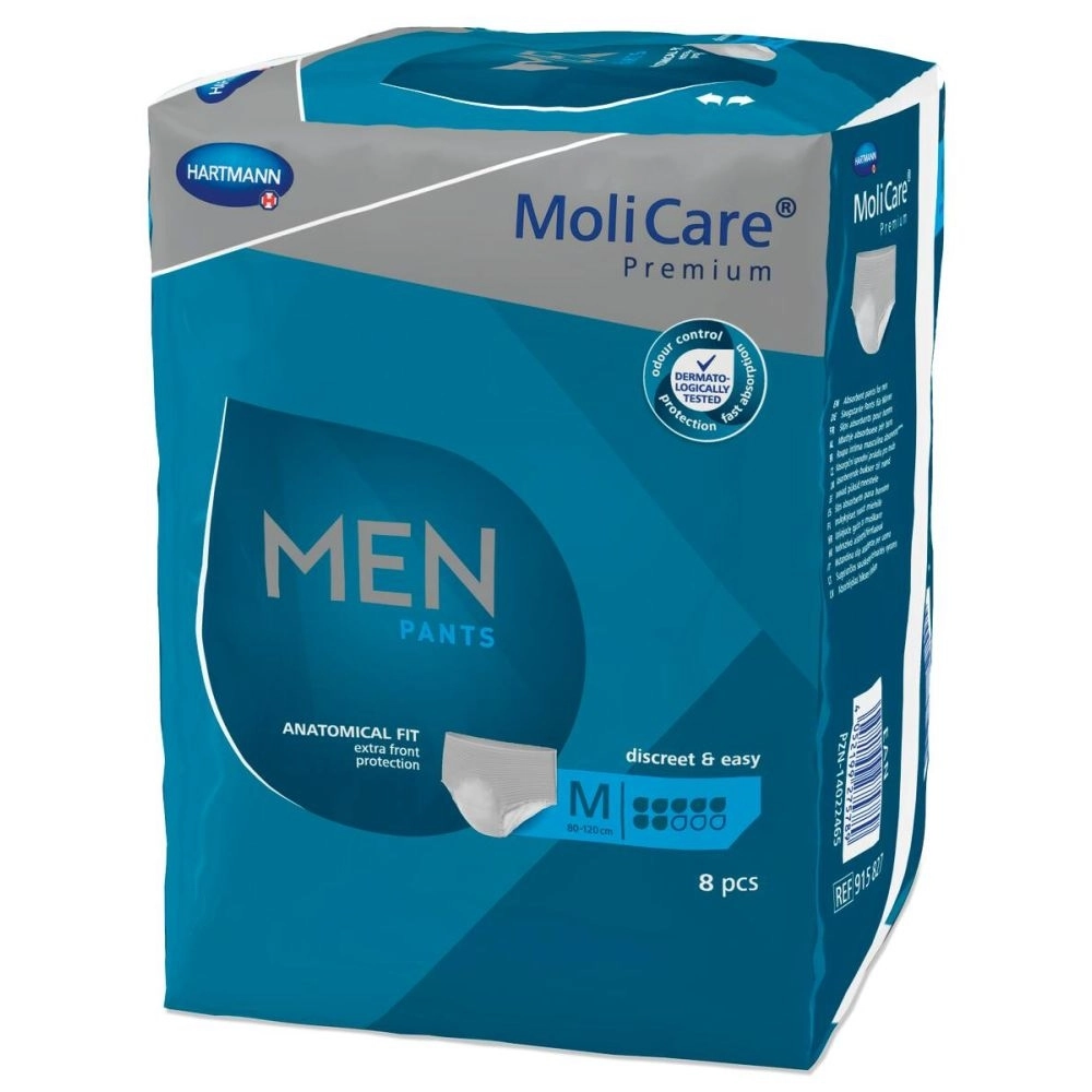 Sous-vêtements absorbants pour hommes actifs - MoliCare Premium Men Pants - 28 pants - 7 gouttes - Taille L