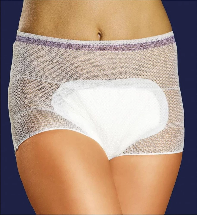  Slip de maintien en maille réspirant pour protections anatomiques- AMD Fix - 100 Slips (6 Tailles)