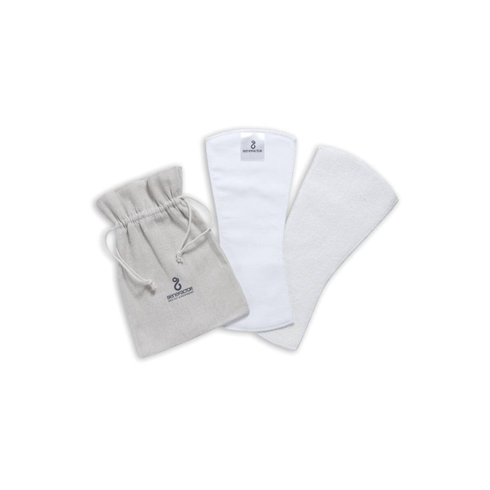 Protection urinaire lavable BENEFACTOR: la solution réutilisable, hygiénique et confortable pour les fuites urinaires - Conditionnement : 1 lot de 2 - Pour Femme