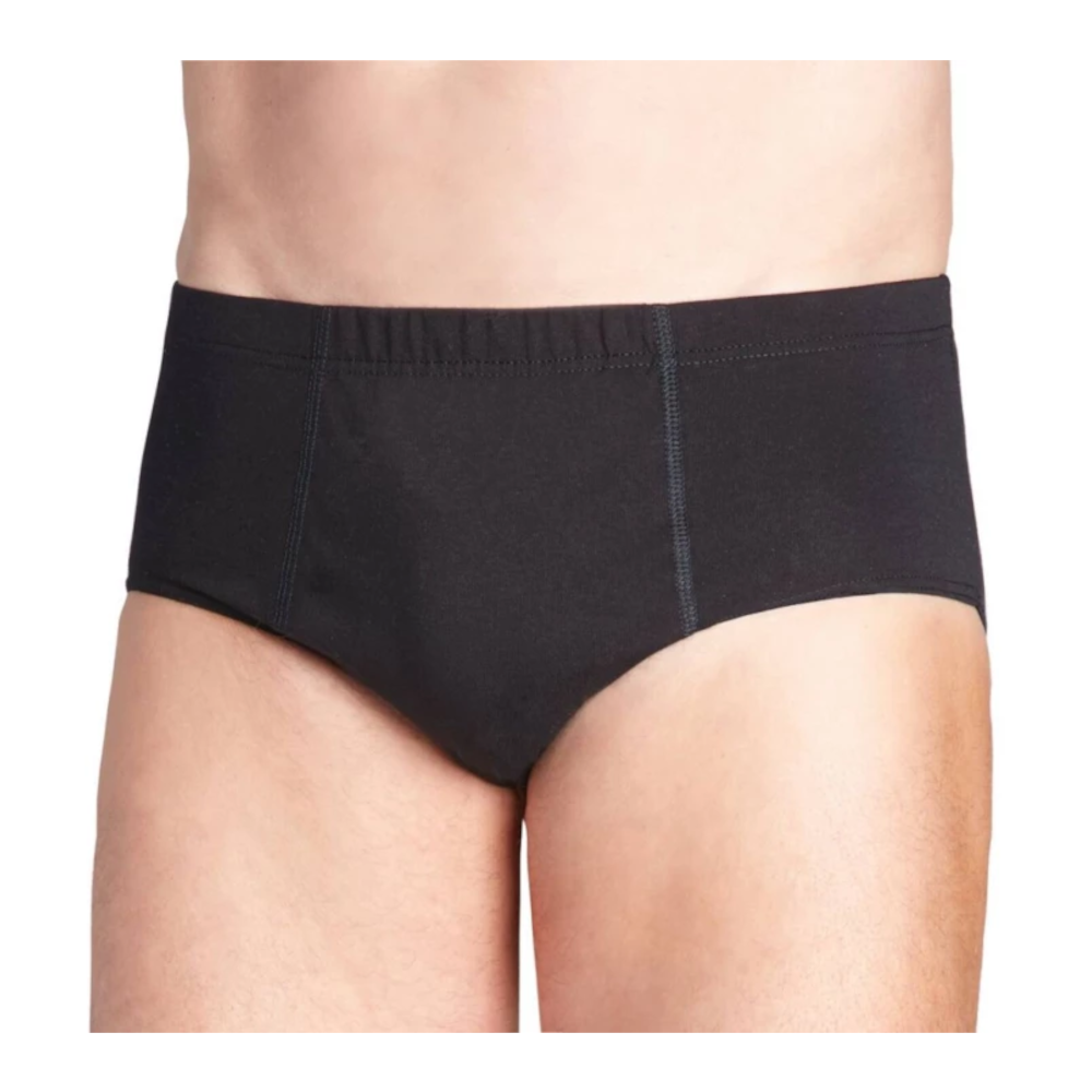 Slip homme devant et fond intraversables BENEFACTOR: confort, protection et discrétion au quotidien - (7 Tailles)