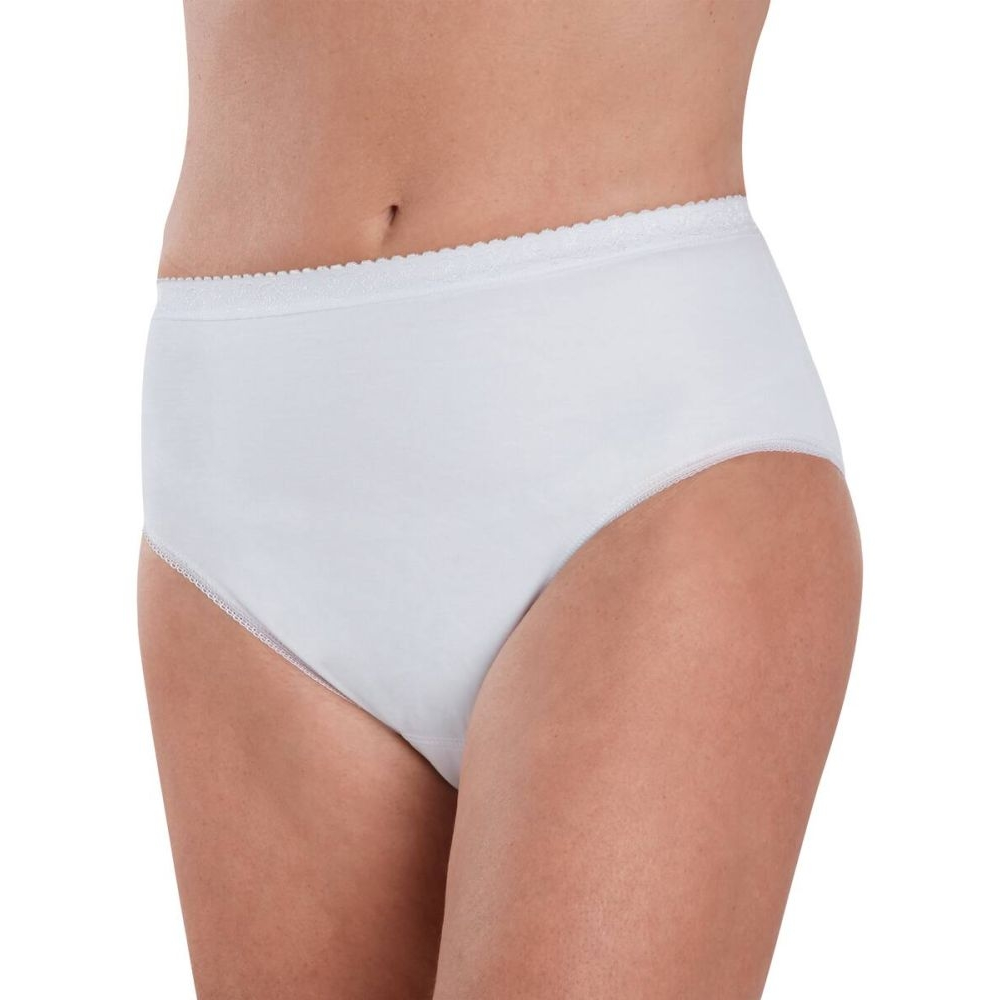 Culotte femme MAXI intraversable BENEFACTOR : une protection efficace, confortable et discrète pour tous les types d'incontinence - Blanc - (7 Tailles)