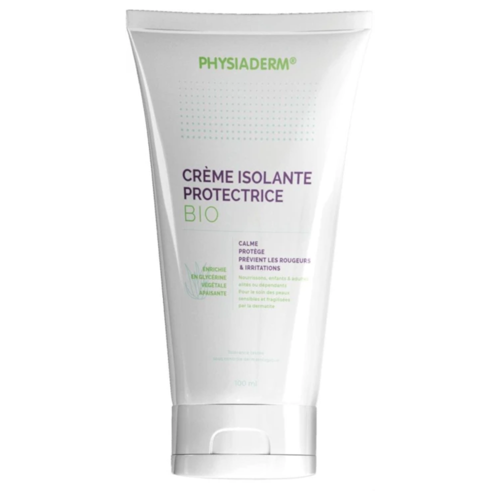 Crème isolante protectrice BIO PHYSIADERM®pour nourrissons, enfants et adultes alités ou dépendants - Conditionnement: 1 tube de 100 ml
