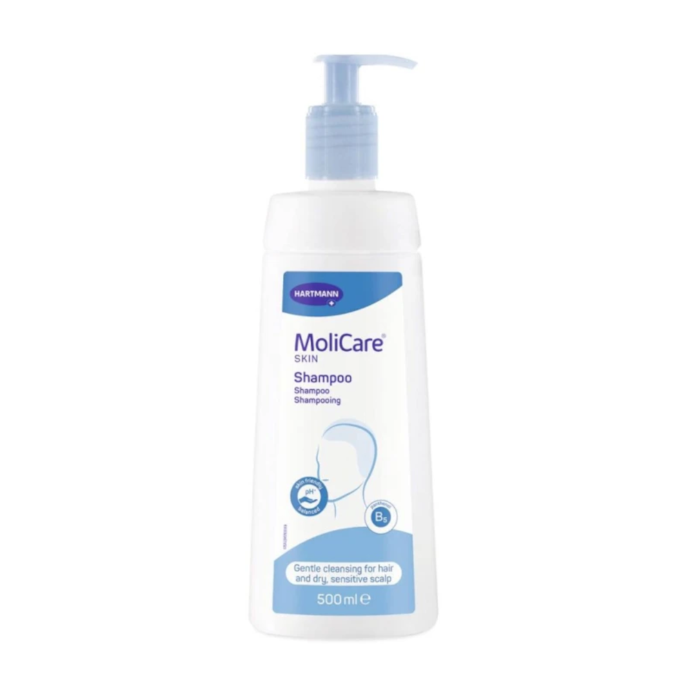 Shampooing Molicare Skin - formule sans alcool ni savon agressif - CondItionnement : 1 flacon pompe de 500 ml