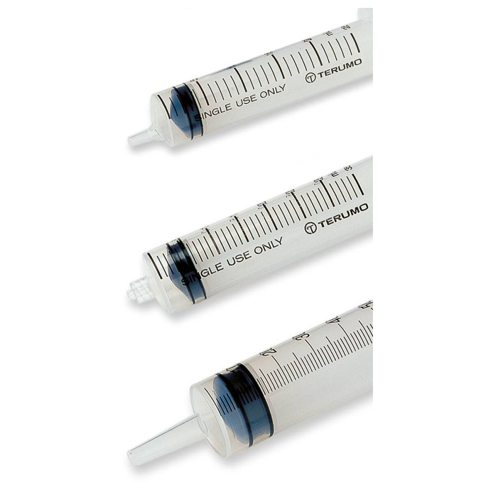 Seringue 3 pièces sans aiguille TERUMO : précision, sécurité et confort d’utilisation - Embout cathéter - Contenance: 50 mL - Conditionnement : 1 boîte de 25
