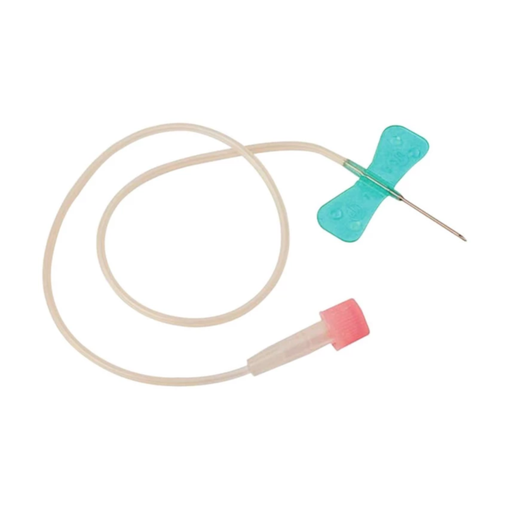 Microperfuseur SURFLO à ailettes – Dispositif de perfusion souple et sécurisé - ORANGE - Aiguille: 19 x 0,50 mm - Gauge : 25 G - Conditionnement : 1 boîte de 50