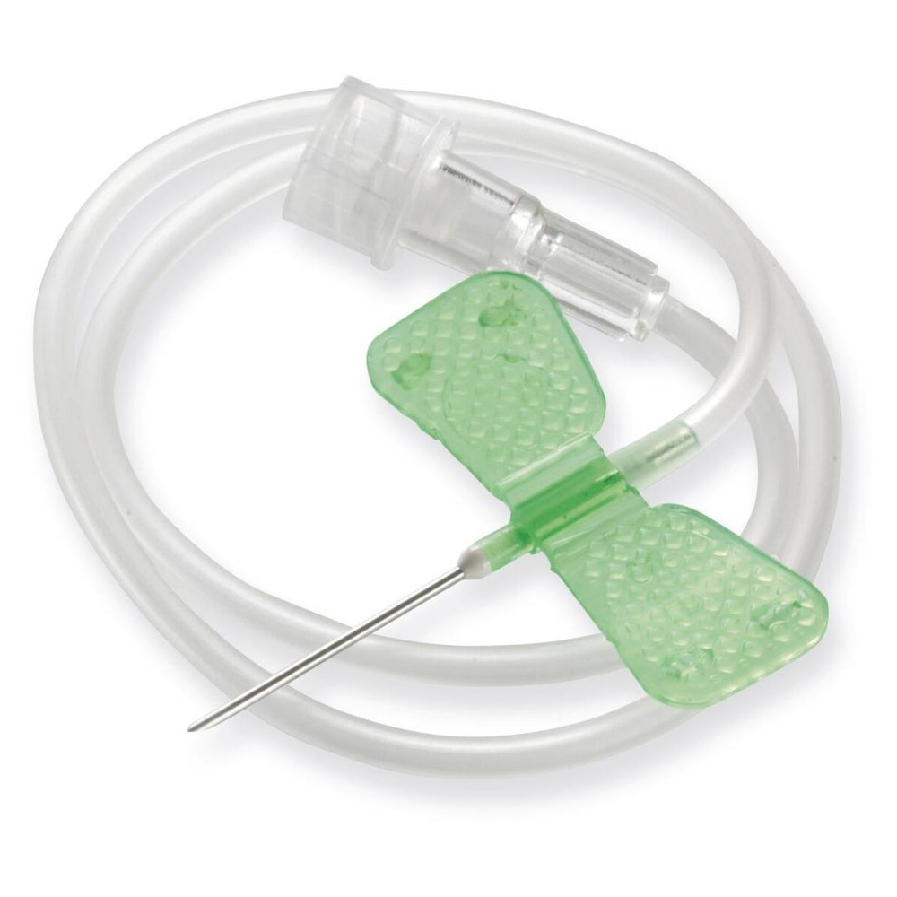 Microperfuseur MIRAGE – Canule acier inoxydable triple biseau, embout Luer Lock - VERT - Aiguille: 19 x 0,80 mm  - Gauge : 21 G - Conditionnement : 1 boîte de 100