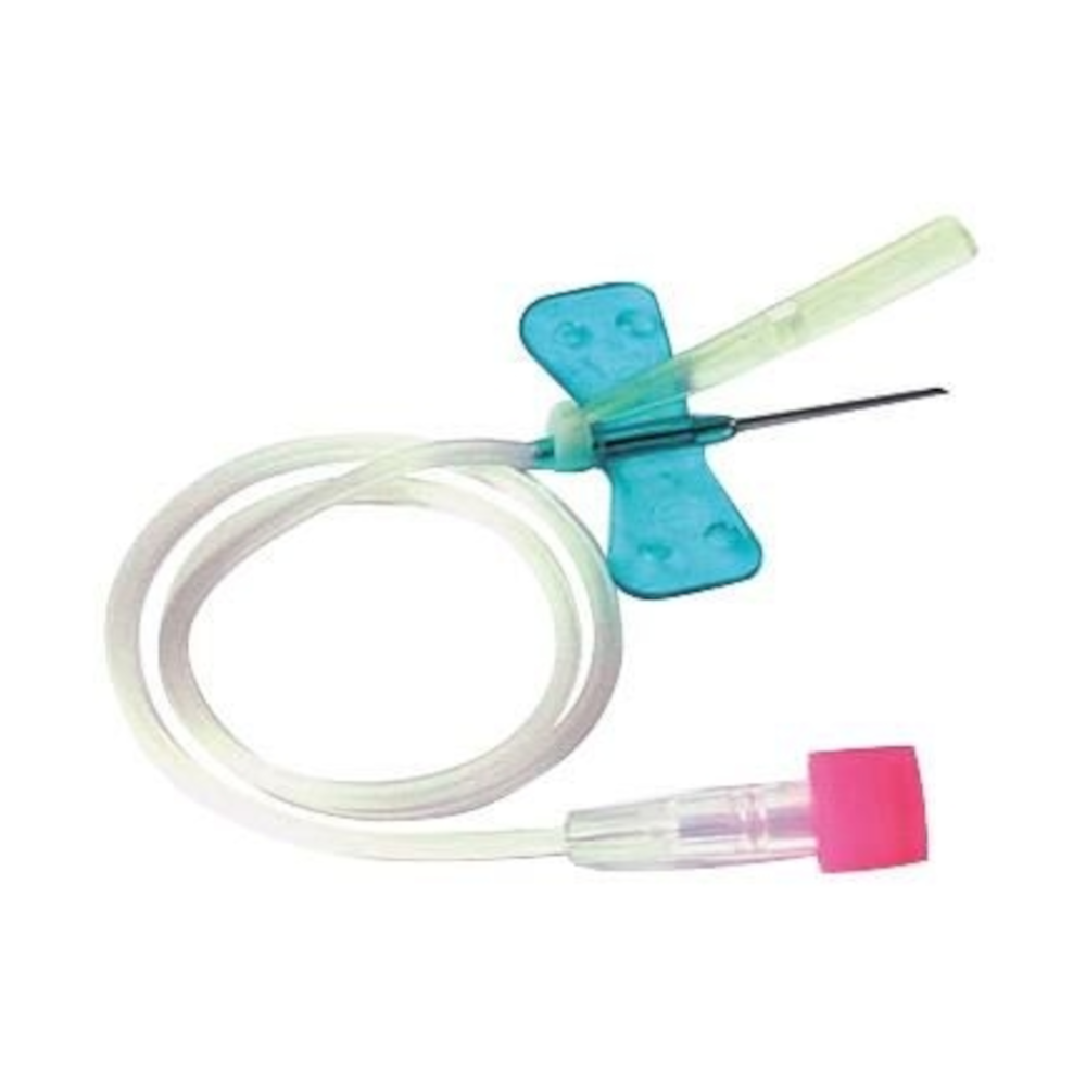 Microperfuseur sécurisé SURFLO SURSHIELD : sécurité et performance pour les professionnels de santé  - BLEU - Aiguille: 19 x 0,60 mm   - Gauge : 23 G - Conditionnement : 1 boîte de 50