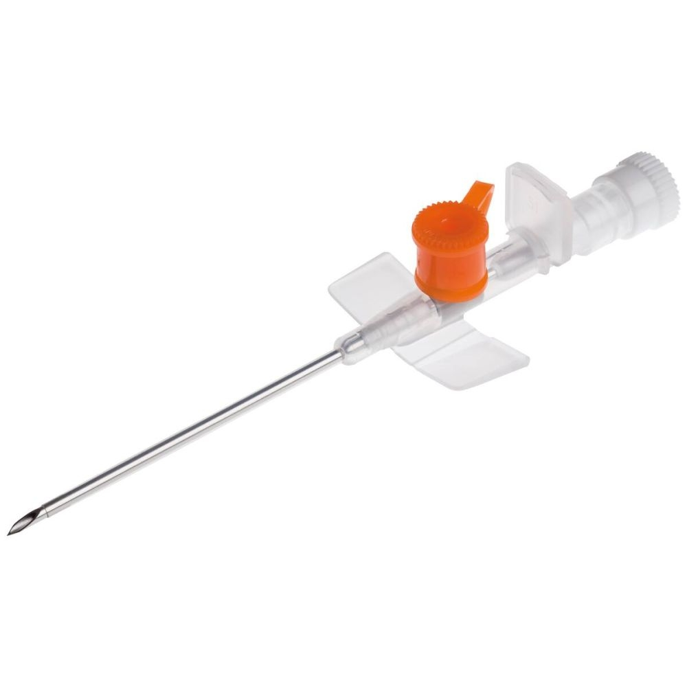 Cathéter BD VENFLON – Cathéter veineux périphérique de sécurité avec site d’injection - ORANGE - Gauge: 14G - 45 x 2,00 mm