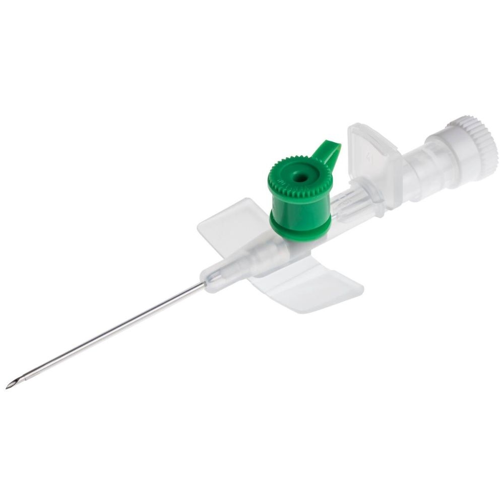 Cathéter BD VENFLON – Cathéter veineux périphérique de sécurité avec site d’injection - VERT - Gauge: 18G - 32 x 1,20 mm