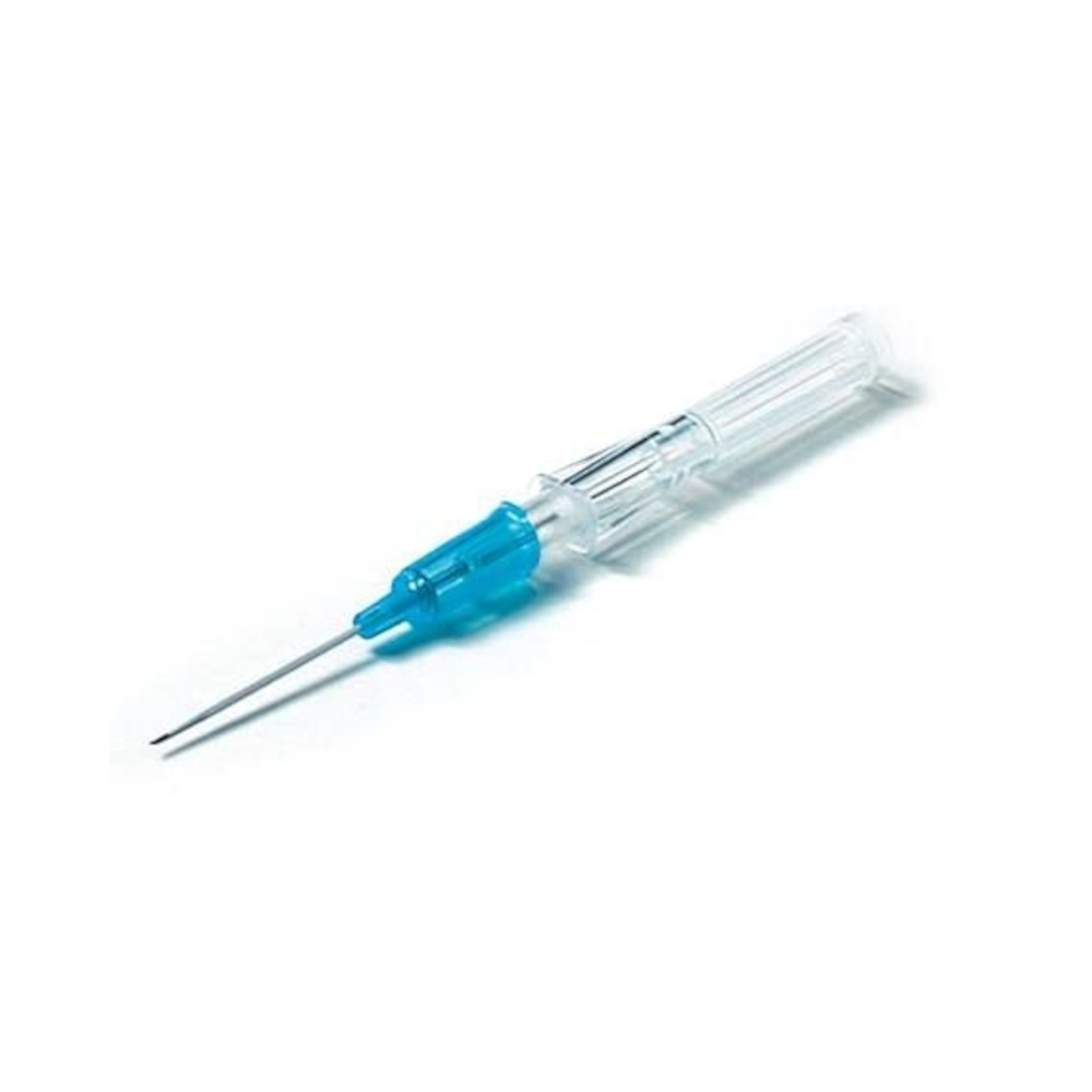 Cathéter SURFLO – Performance, sécurité et confort pour vos perfusions et injections intraveineuses - BLEU - Gauge: 22G - 25 x 0,85 mm - Conditionnement : 1 boîte de 50