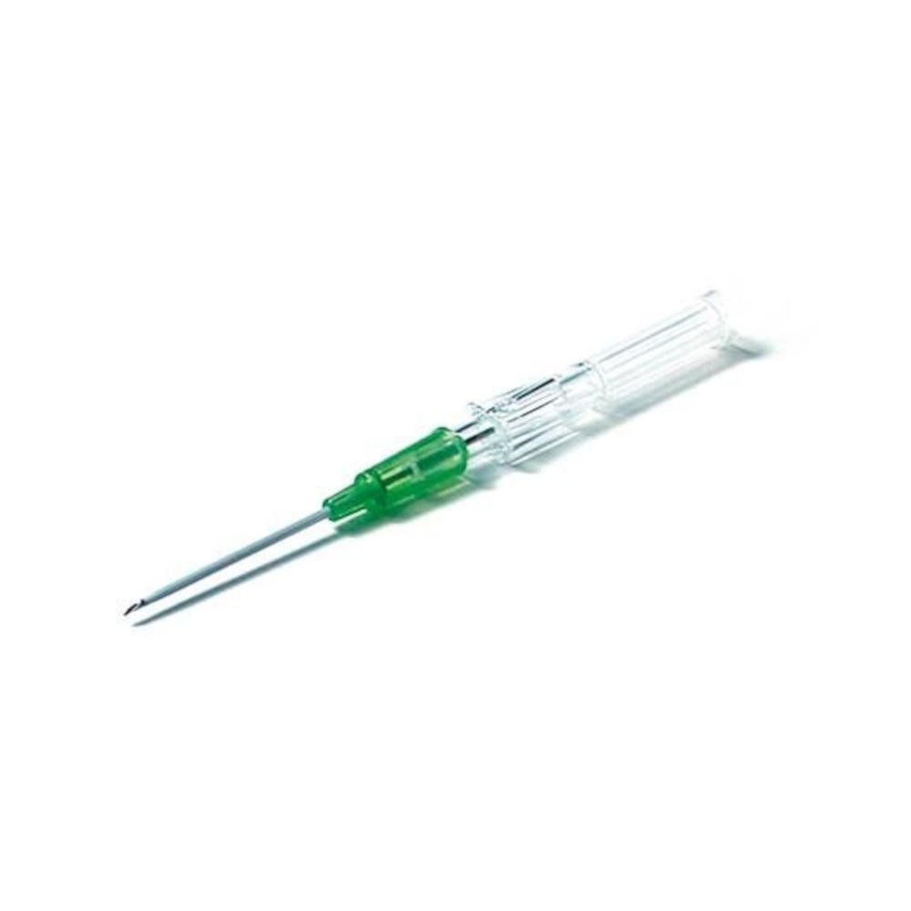 Cathéter SURFLO – Performance, sécurité et confort pour vos perfusions et injections intraveineuses - VERT - Gauge: 18G - Droit : 32 x 1,30 mm - Conditionnement : 1 boîte de 50