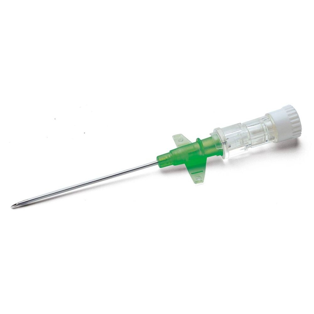 Cathéter VERSATUS - cathéter veineux périphérique de haute qualité - VERT - Gauge: 18G - W à ailettes : 32 x 1,30 mm - Conditionnement : 1 boîte de 50