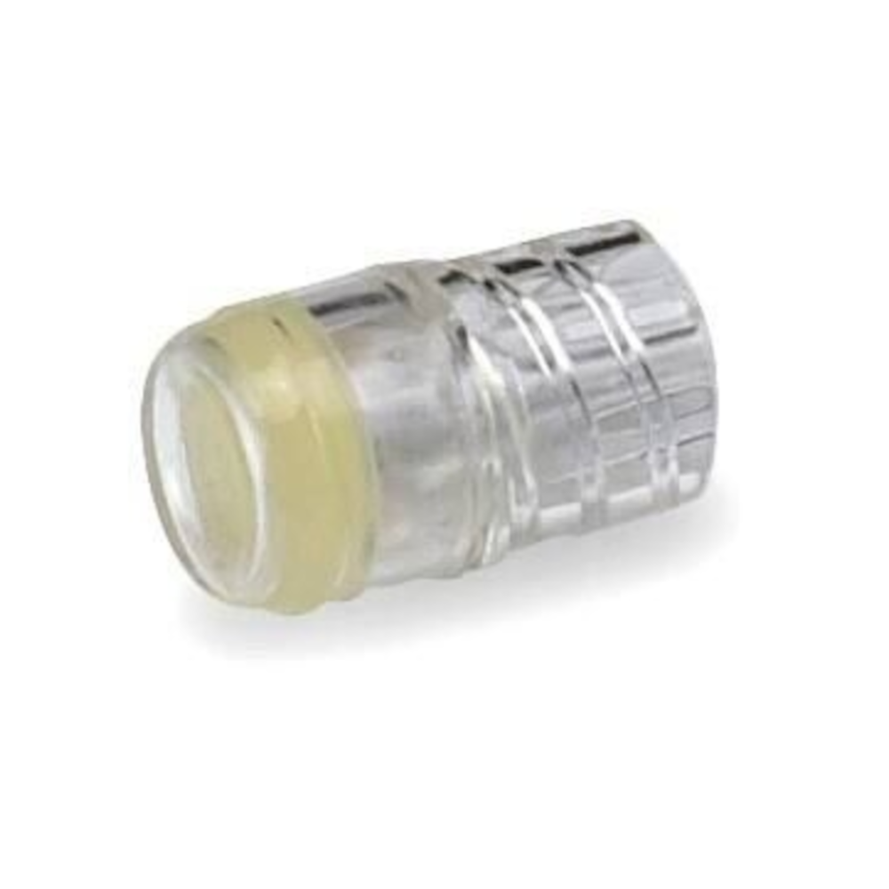 Bouchon LUER-LOCK : fermeture sécurisée pour cathéters et tubulures - Mâle + site d'injection - Conditionnement : 1 boîte de 100