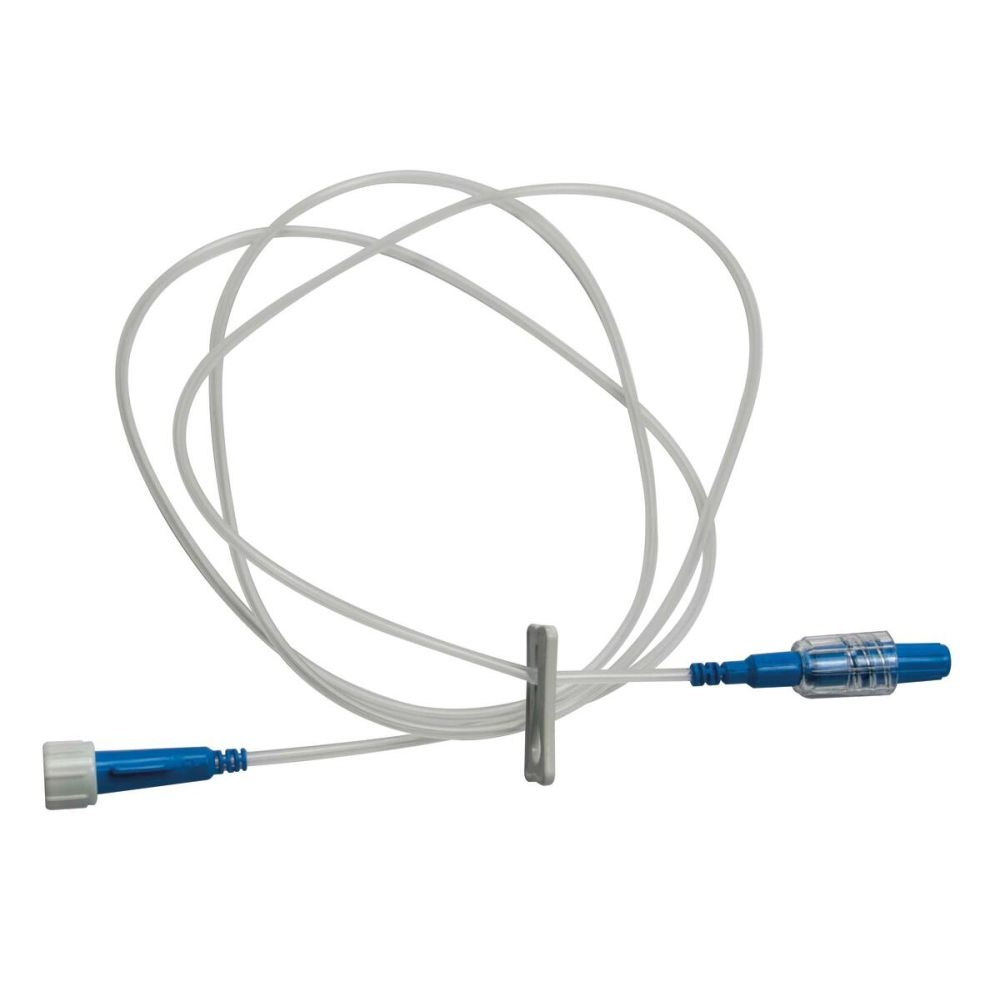 Bouchon LUER-LOCK : fermeture sécurisée pour cathéters et tubulures - PE mf 1x2 LG 200 cm luer lock mâle  - Dimensions: 200 cm - Conditionnement : 1 boîte de 100