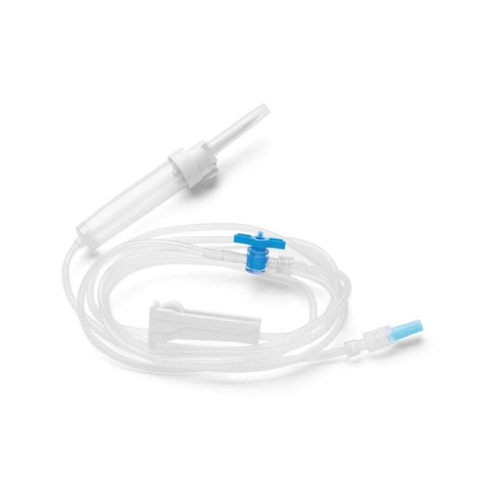 Perfuseur avec robinet 3 voies ASEPT INMED - dispositif médical conçu pour faciliter l’administration sécurisée et contrôlée de solutions intraveineuses ou de médicaments - Avec robinet 3 voies - sans aiguille - Conditionnement : 1 boîte de 100