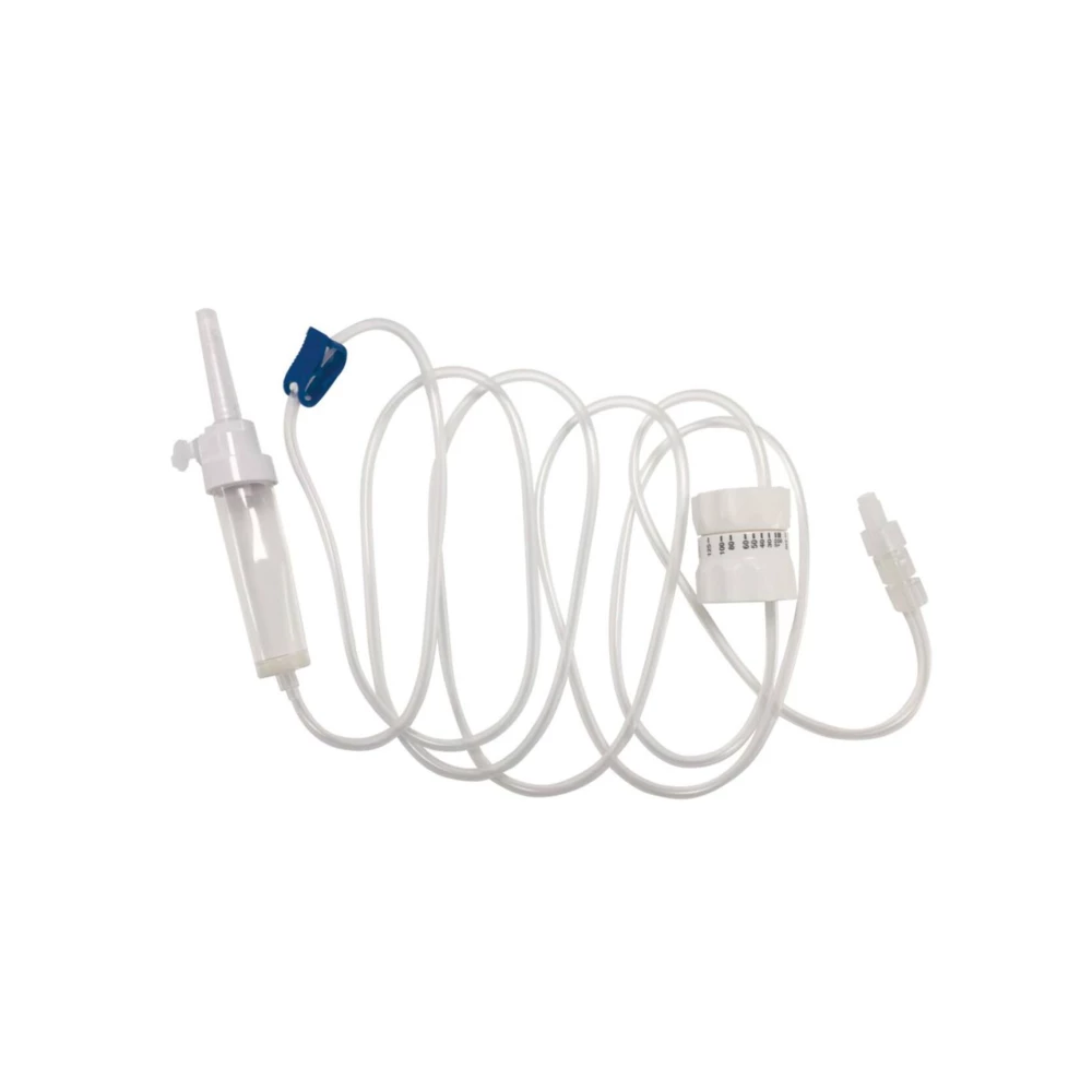 Régulateur de débit NEOFLOW avec perfuseur – Set complet de perfusion pour usage médical - Conditionnement : 1 boîte de 100