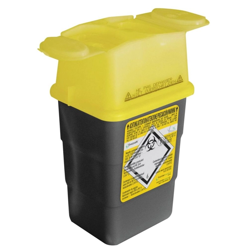 Collecteur SHARPSAFE – Sécurité et conformité pour l’élimination des déchets perforants (14 Tailles)