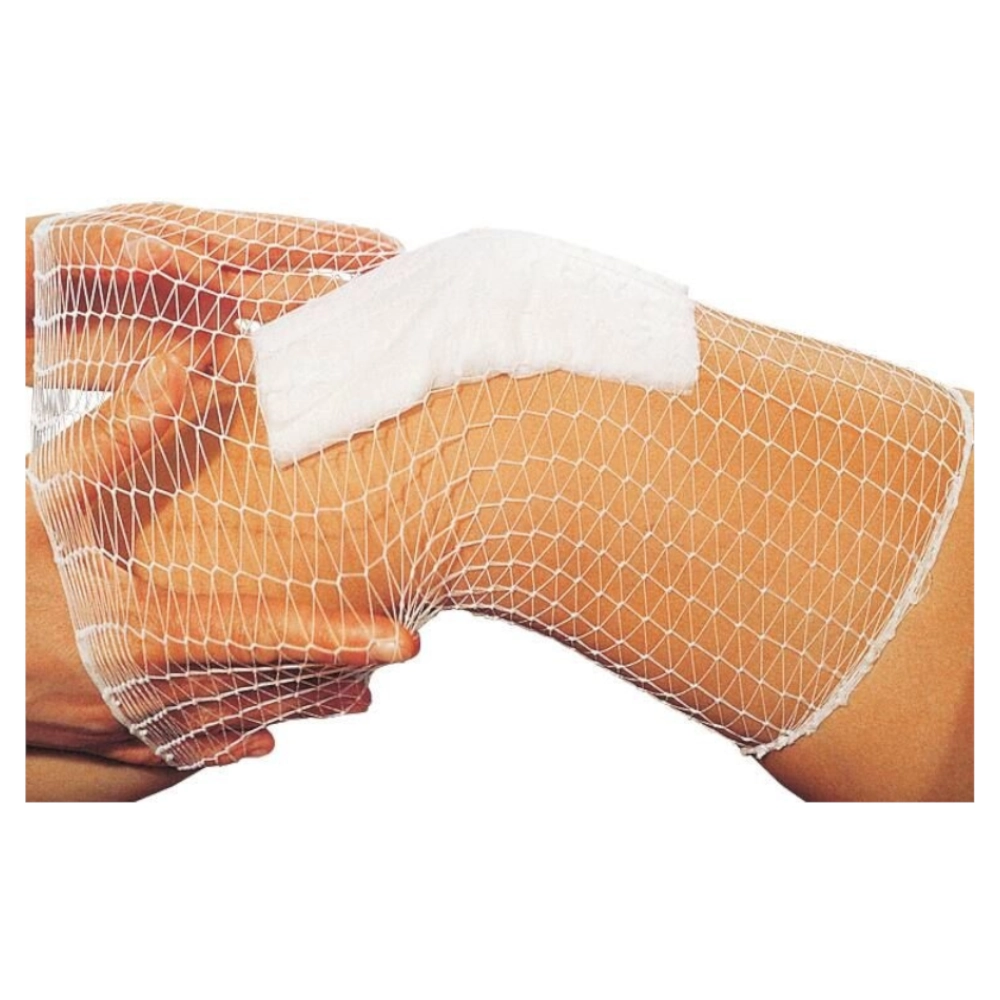 Filet tubulaire TG FIX – Maintien de pansement efficace et confortable - Taille B - Petites extrémités : plusieurs doigts, main, pied - Dimensions: Longueur étirée : 25 m