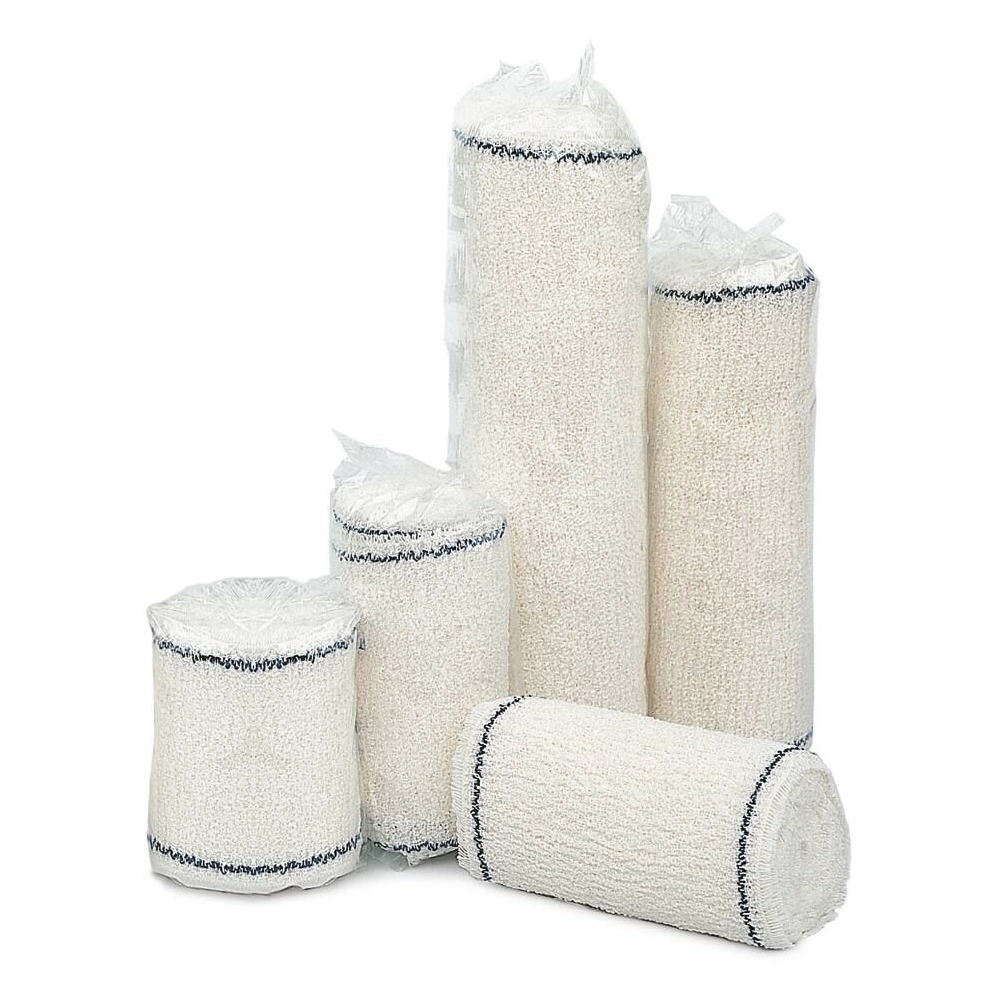 Bande VELPEAU CRÊPE F – Bande de crêpe 100% coton pour fixation et soutien léger - Conditionnement  1 boîte de 20 (4 Tailles)