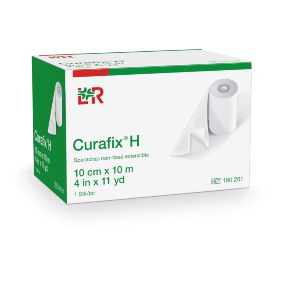 Sparadrap adhésif multi-extensible CURAFIX H – Fixation souple et fiable pour pansements, drains et sondes - Conditionnement : À l'unité (3 Tailles)