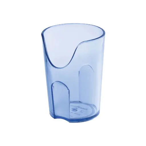 Verre à découpe nasale