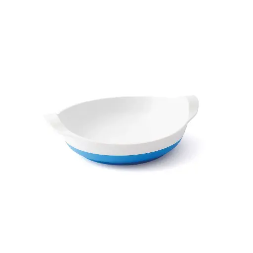Assiette creuse anti-dérapante