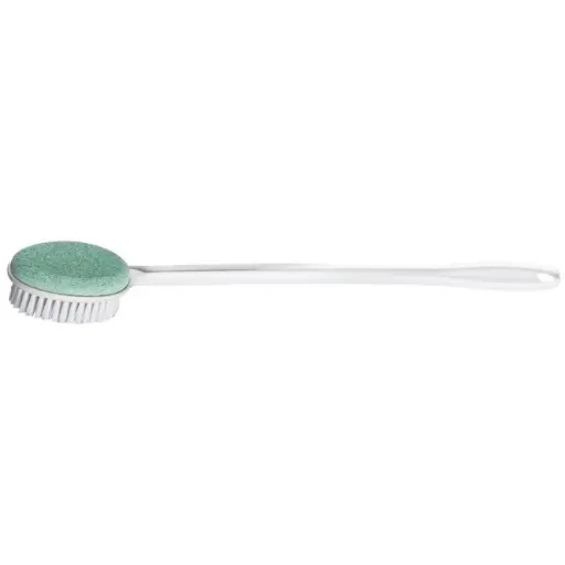 Brosse de douche exfoliante 2 faces 
