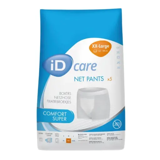 Protection incontinence - iD Expert Light - 100 slips de maintien - "Super" - Sans Latex - 4 tailles