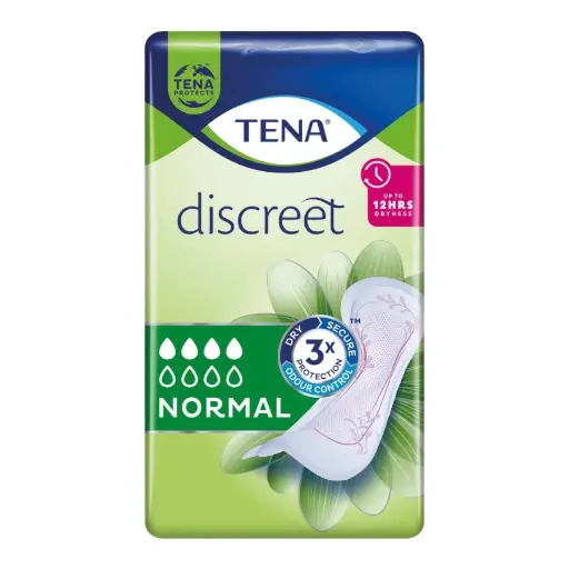 Protection féminine légère - TENA Discreet  - 288 protections - 4 Gouttes "Normal" 