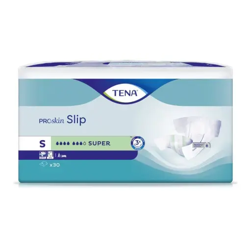 Protection incontinence - TENA Slip ProSkin - 90 slips - 7 Gouttes "Super" (3 Tailles)