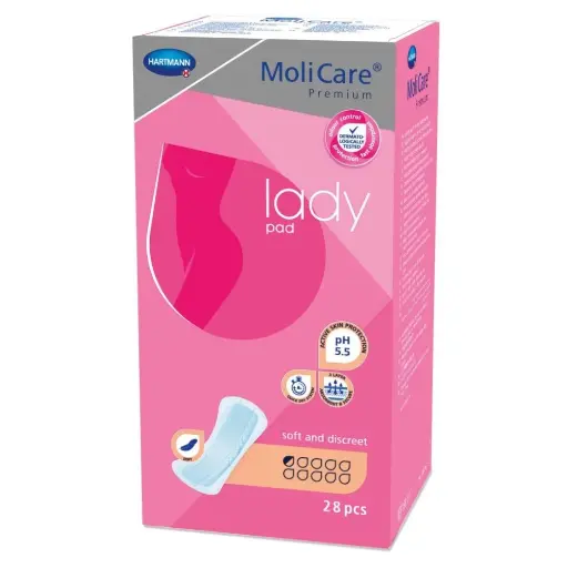 Protection anatomique avec triple coussin absorbant - 224 Protections - Taux d'absorption  70 ML- Dimension 17.5 cm