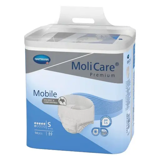 Sous vêtements absorbants - MoliCare Premium Mobile - 56 Protections - 6 Gouttes - (4 tailles)