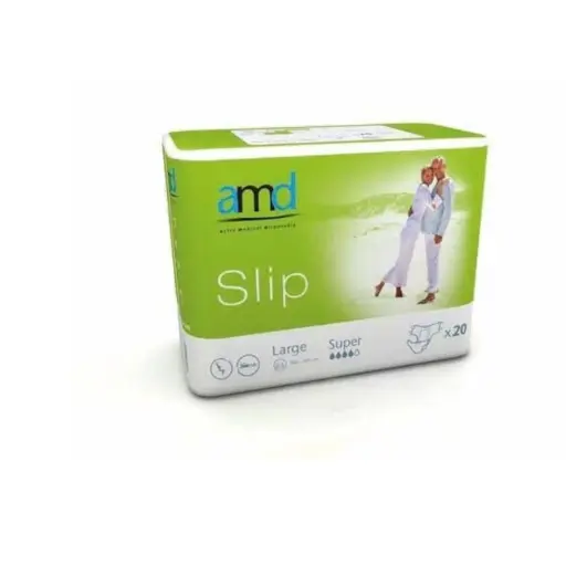 Protection absorbante haute performance - AMD Slip - 80 slips - 3 gouttes "Extra" (4 tailles) (copie)