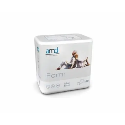 Protection absorbante pour incontinence - AMD Form - 80 Protections - 1 gouttes "Mini"
