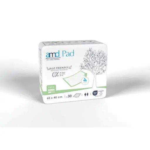 Alèse à usage unique pour la protection des literies et fauteuils - AMD Pad - 270 Alèses - 3 gouttes "Extra" - Dimensions: 60x40 cm