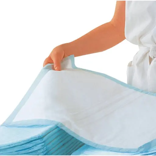 Alèse MoliCare Premium Bed Mat : Protection optimale pour la literie des personnes incontinentes - 180 Alèses 30g - Dimensions 60 x 40 cm - Taux absorption 623 mL