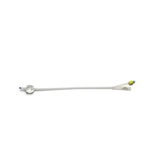 Sonde de Foley en silicone UROSID MEDLINE : un dispositif médical de qualité pour le sondage urinaire - Dimensions : 40 cm -  Conditionnement : 1 boîte de 10
- (6 Tailles)