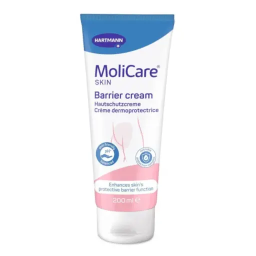 Crème protectrice Molicare Skin : la crème dermoprotectrice incontournable pour les peaux fragiles - Conditionnement : 1 tube de 200 ml