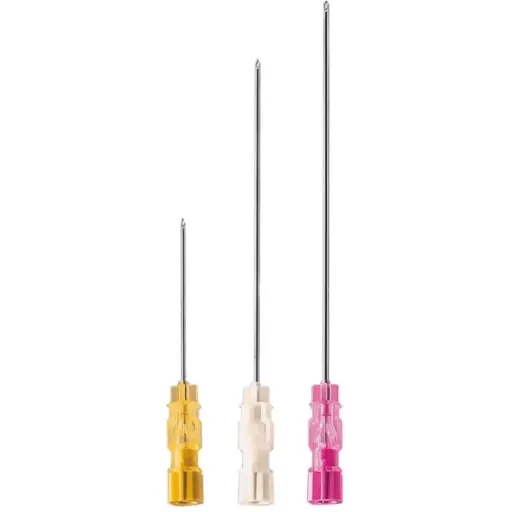 Aiguille à ponction lombaire BD YALE: Précision, fiabilité et sécurité pour les actes médicaux - Gauge: 22G - NOIR - Aiguilles courtes : 90 x 0,70 mm  -  Conditionnement : 1 boîte de 25  (copie)