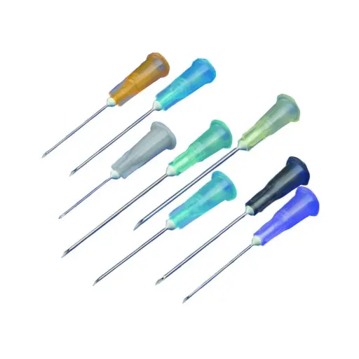 [1001208061] Aiguille MICROLANCE BD – Aiguille hypodermique – Marque BD MEDICAL SYSTEMS - Gauge: 23G - BLEU - Aiguilles: 25 x 0,60 mm -  Conditionnement : 1 boîte de 100
