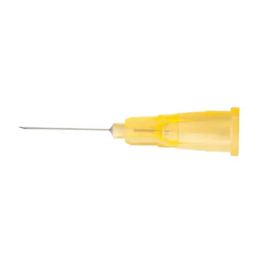 Aiguille SAFETY AGANI : Sécurité, efficacité et simplicité pour les professionnels de santé - Gauge: 30G - -Jaune - Aiguille 13 x 0,30 mm - Conditionnement : 1 boîte de 100
