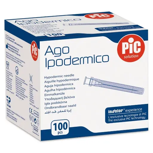 Aiguille hypodermique NEW LINE – Matériel médical de précision chez Médical Occitanie - Gauge: 30G - -Jaune - Aiguille 12,7 x 0,30 mm - Conditionnement : 1 boîte de 100