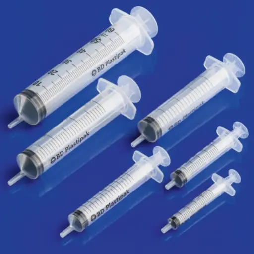 Seringue 3 pièces BD PLASTIPAK™ sans aiguille – Précision, sécurité et confort d’utilisation - Embout cathéter - Contenance: 50 mL - Conditionnement :  1 boîte de 60