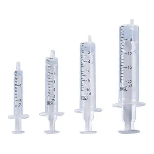Seringue 2 pièces BD DISCARDIT™ II sans aiguille – Une solution fiable pour vos injections manuelles - Embout Luer centré - Conditionnement :  1 boîte de 100 (2 contenances)