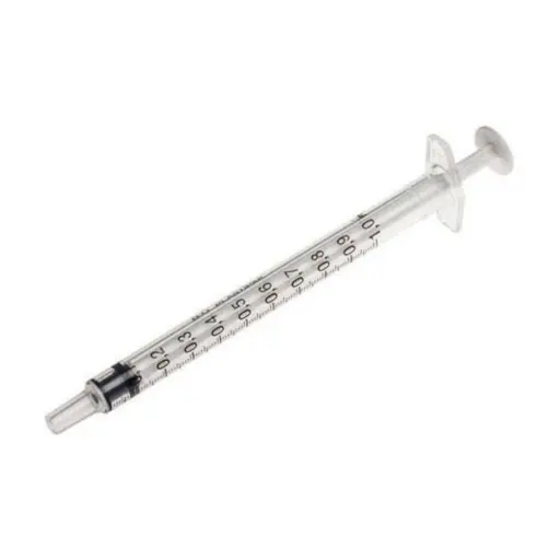 Seringue à tuberculine BD PLASTIPAK : un choix professionnel pour des injections précises et sécurisées - Sans aiguille - Contenance 1 mL - Conditionnement: 1 boîte de 120