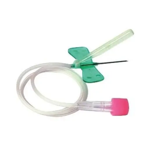 Microperfuseur sécurisé SURFLO SURSHIELD : sécurité et performance pour les professionnels de santé  - VERT - Aiguille: 19 x 0,80 mm - Gauge : 21 G - Conditionnement : 1 boîte de 50