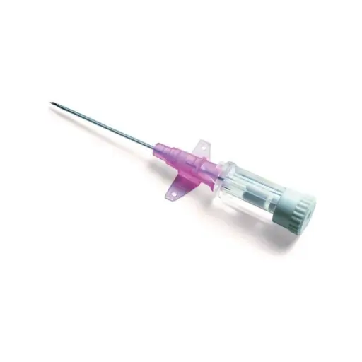 Cathéter SURFLO – Performance, sécurité et confort pour vos perfusions et injections intraveineuses - ROSE - Gauge: 20G - W à ailettes : 32 x 1,00 mm - Conditionnement : 1 boîte de 50